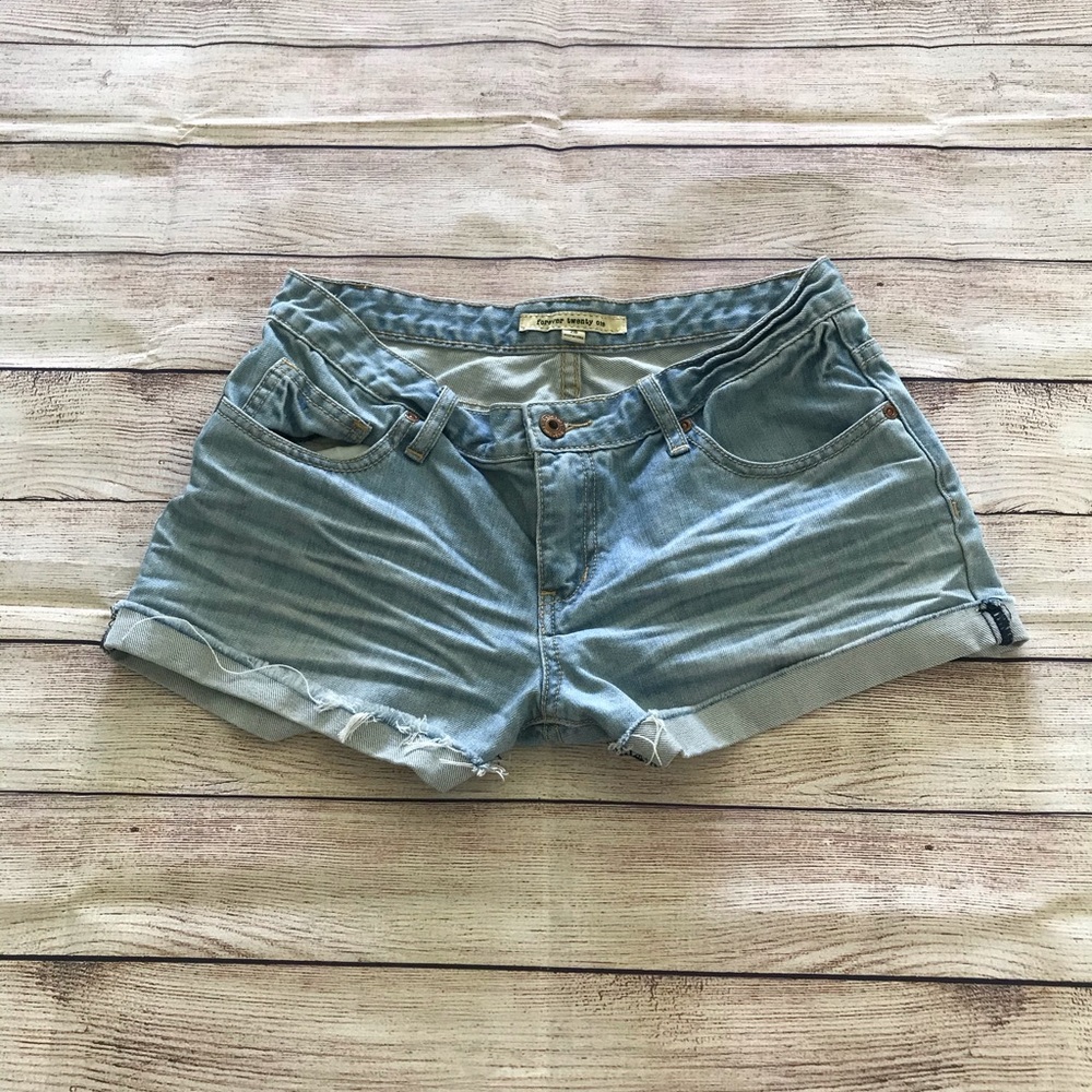Forever Twenty One Jean Shorts- 28 waist